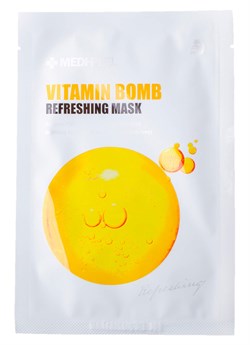 Маска освежающая с витаминным комплексом Medi-Peel Vitamin bomb mask, 25мл - фото 12822