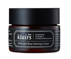 Ночной крем для сверхчувствительной кожи Krairs Midnight Blue Calming Cream, 30 мл - фото 13240