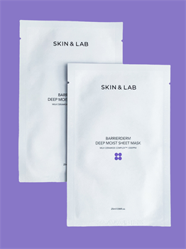 Набор увлажняющих масок SKIN&LAB Barrierderm Deep Moisture Sheet Mask, 2шт*25 мл 035597 - фото 18729